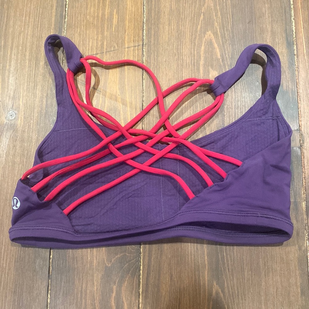 free to be wild sports bra